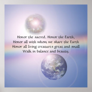 Ehrenleben, alles Leben Poster