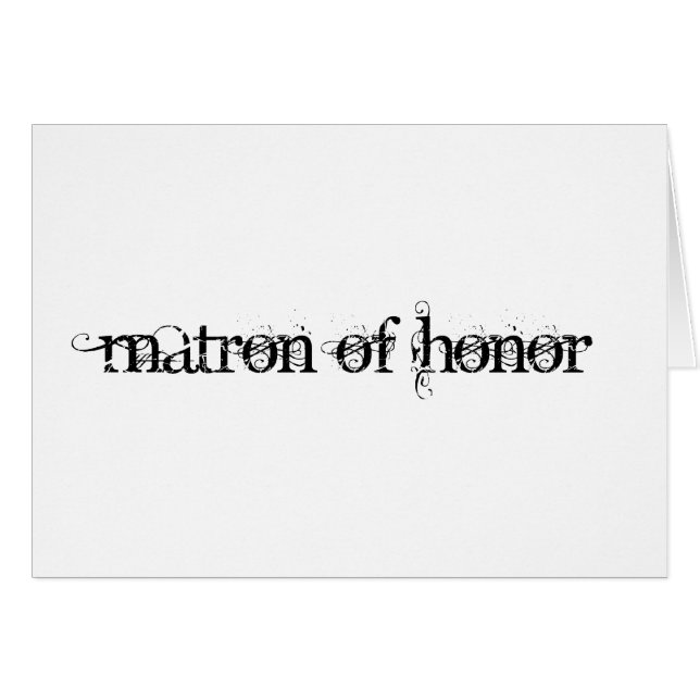 Ehrenmatron (Vorderseite (Horizontal))