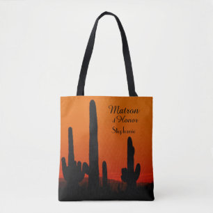 Ehrenmatron, Name, Orange Saguaro Sunset