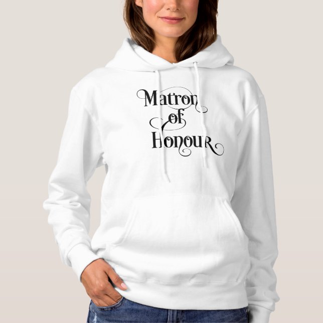 Ehrenmatrone Hoodie (Vorderseite)