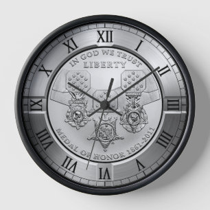 Ehrenmedaille zum Gedenken an Silver Dollar ~ * Uhr