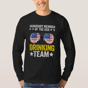 Ehrenmitglied des amerikanischen Getränketeams Ame T-Shirt