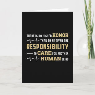 Ehrenparamedic Fits Aid Ambulance EMS EMT Funny Karte