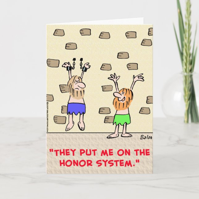 Ehrensystem der Gefangenen Karte (Vorderseite)