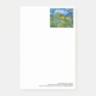 Ehrerbietung Cezanne zu den großen Post-it Klebezettel