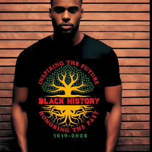 Ehrerbietung des vergangenen Inspirierend Schwarzg T-Shirt