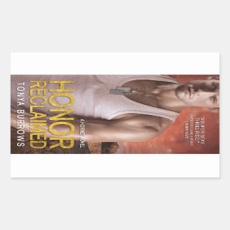 Ehrerbietung von Tonya Burrows Rechteckiger Aufkleber
