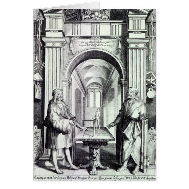 Ehrerbietung zu Durer, c.1628 (Vorne)