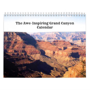 Ehrfurcht-Inspriring Grand Canyon Kalender