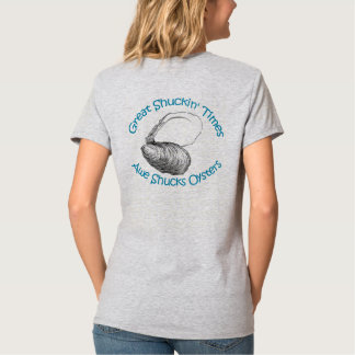 Ehrfurcht schält Austern T-Shirt