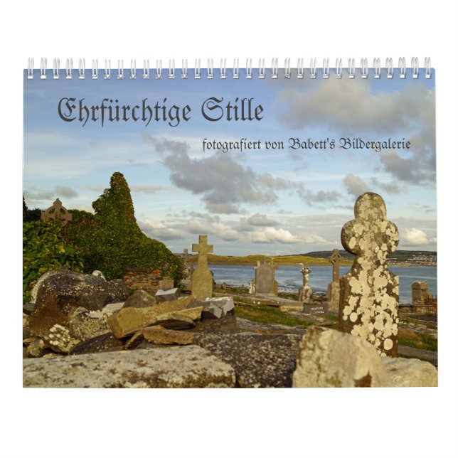 Ehrfürchtige Stille  - Kalender in deutsch (Rückseite)
