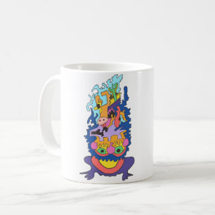 Ehrgeiziger Frosch Kaffeetasse