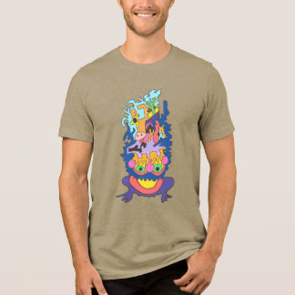 Ehrgeiziger Frosch Tri-Blend Shirt