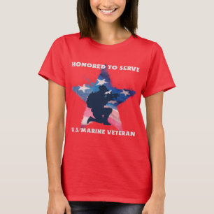 Ehrlich, um zu dienen, US-Marine Veteran T-Shirt