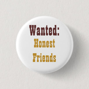 ehrliche Freunde Button