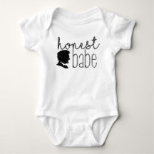 Ehrlicher Baby Abe Lincoln Bodysuit