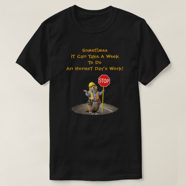 "Ehrlicher Tag" (1) T-Shirt (Design vorne)