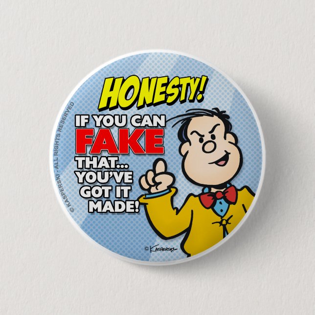 Ehrlichkeit Button (Vorderseite)