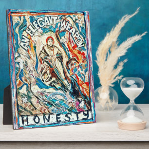 Ehrlichkeit, eine elegante Waffe für zivilisierte Fotoplatte