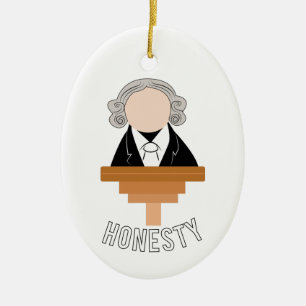 Ehrlichkeit Keramik Ornament