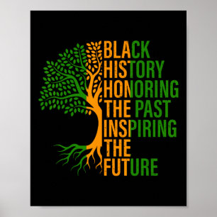 Ehrung der Vergangenheit Inspirierende zukünftige Poster