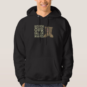 Ehrung des gefallenen Veteran Day Memorial Day Ame Hoodie