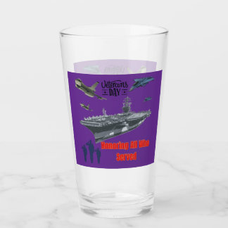 Ehrung des mächtigen militärischen königlichen Pur Glas