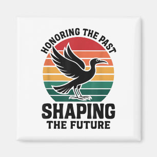 Ehrung des vergangenen Inspirierend Schwarzgeschic Magnet