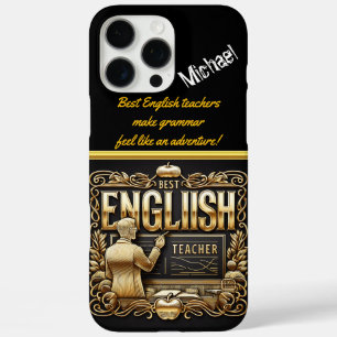 Ehrung eines bemerkenswerten Englischlehrers iPhone 16 Pro Max Hülle