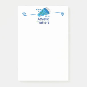 Ehrung für Athletic Trainers Post-it Klebezettel
