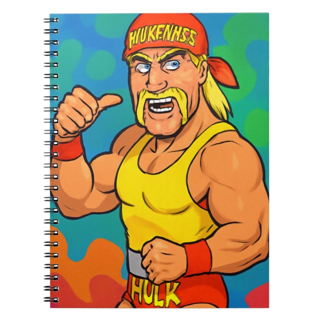 Ehrung für Hulk Hogan Notizblock (Vorderseite)