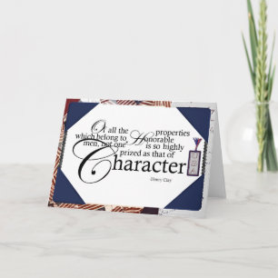 Ehrwürdige Männer Notecard Karte