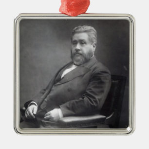 Ehrwürdiger Charles Haddon Spurgeon Silbernes Ornament