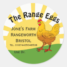 Ei Box Label free range