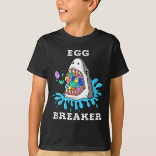 Ei Breaker Hai Ostern Spaß Jungen Mädchen Kinder 1 T-Shirt