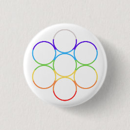 Ei des Lebens Chakra Button