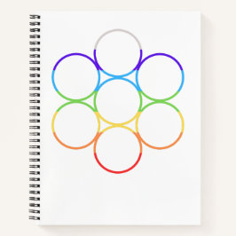 Ei des Lebens Chakra Notizbuch