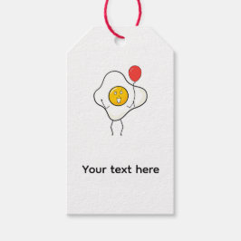 Ei-Design mit Luftballon, personalisieren, anpasse Geschenkanhänger