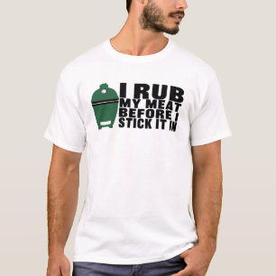 Ei Head - Big Green Egg GRILLEN Life I Rub mein Fl T-Shirt