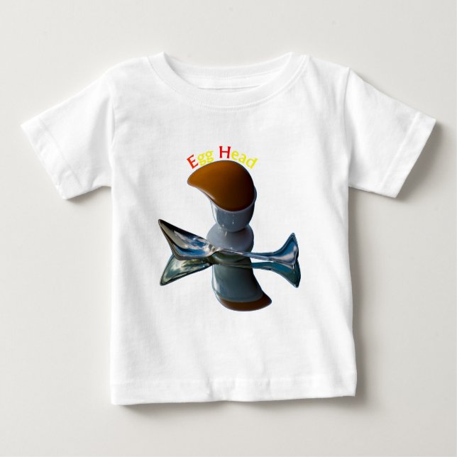 Ei Head Quirky Designs Baby T-shirt (Vorderseite)