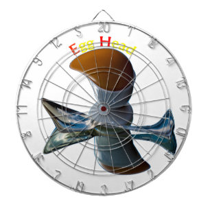 Ei Head Quirky Designs Dartscheibe