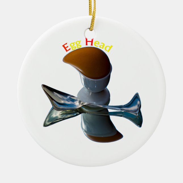 Ei Head Quirky Designs Keramikornament (Vorne)