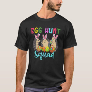 Ei Hunt Squad Drei Ostersonnige Igel Huntin T-Shirt