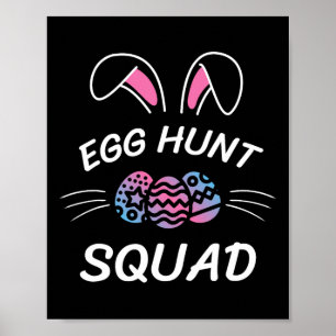 Ei Hunt Squad Jagen Saison Funny Oaster Day Par Poster