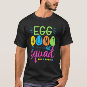 Ei Hunt Squad Niedliche Bunny Eggs Ostern für Jung T-Shirt