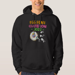 Ei-Jagd Champion 2022 Osterschwangerschaft Ankündi Hoodie