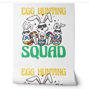 Ei Jagen Squad Osterfest Gezwitscher Ostereier Jag Tapete