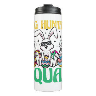 Ei Jagen Squad Osterfest Gezwitscher Ostereier Jag Thermosbecher
