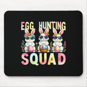 Ei Jagen Squad Ostertag Bunny Egg Hunt Happy Mousepad
