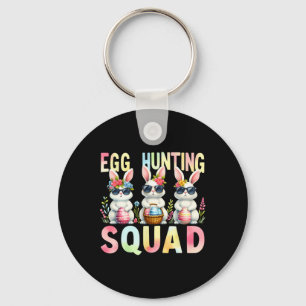 Ei Jagen Squad Ostertag Bunny Egg Hunt Happy Schlüsselanhänger